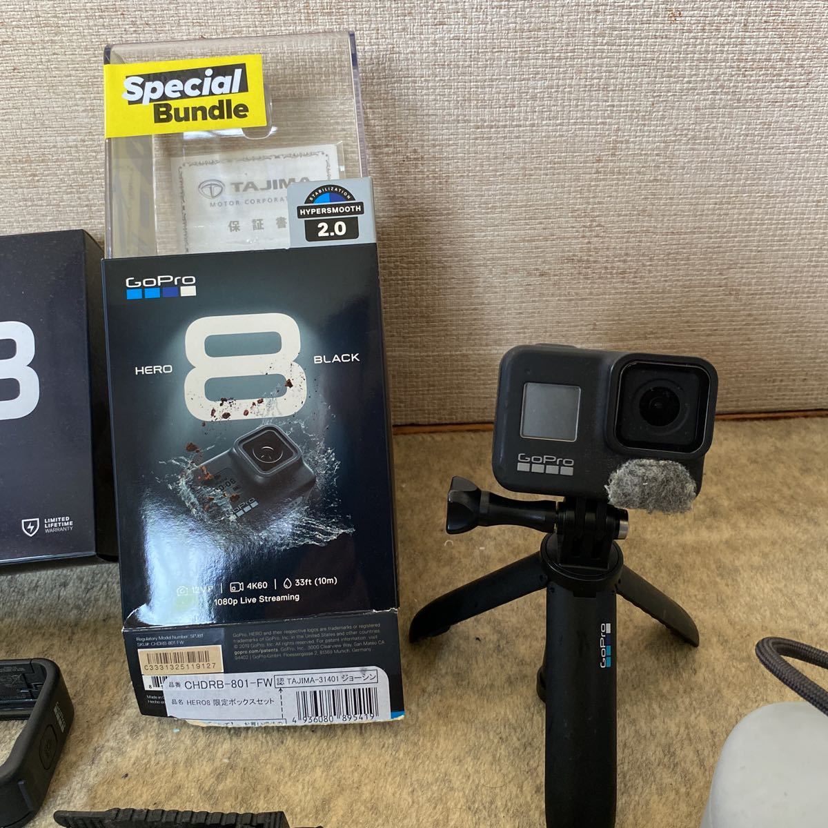 GoPro hero8 BLACK ゴープロ メディアモッド マイクアダプター モト