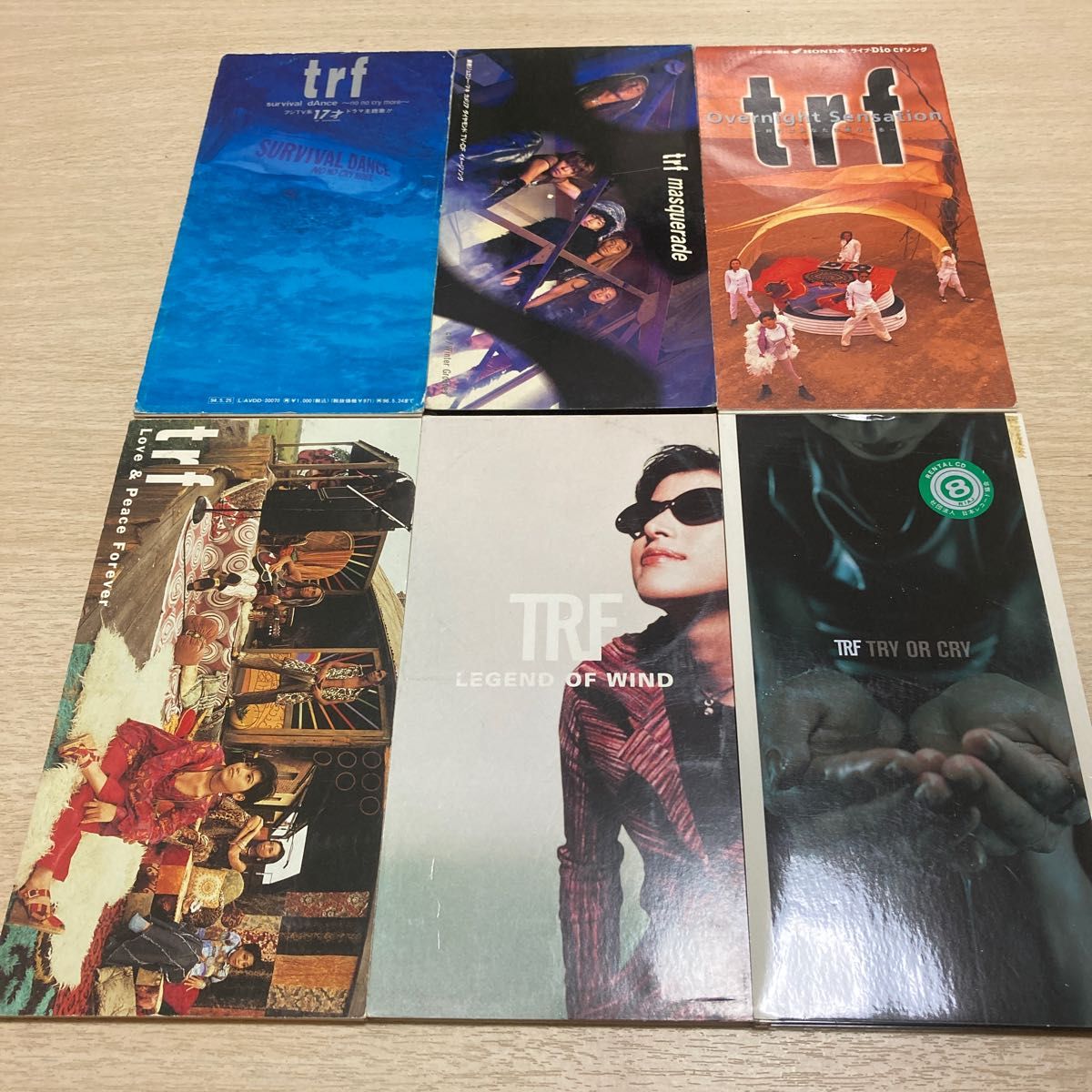 trf 8センチ シングルCD 6枚セット