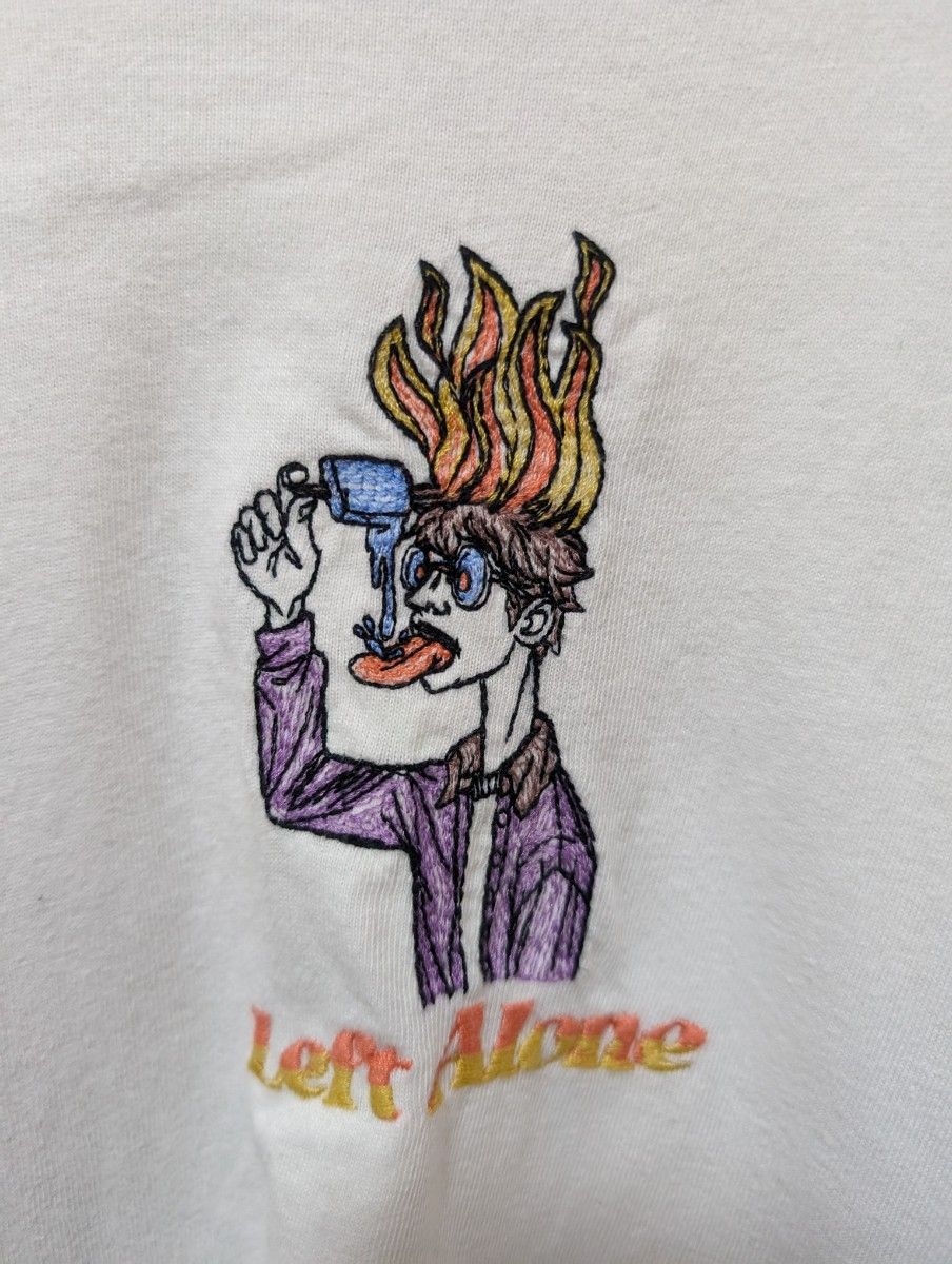 【限定品】Left Alone　ロングTシャツ　刺繍あり