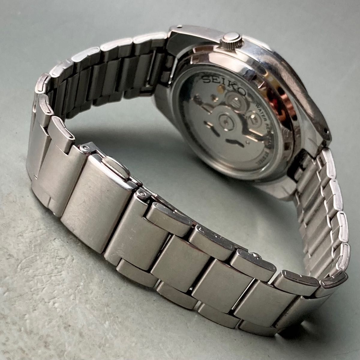 動作品】セイコー 5 SEIKO ファイブ 腕時計 2008年 自動巻き 動作品】セイコー 5 SEIKO ファイブ 腕時計 2008年 自動巻き