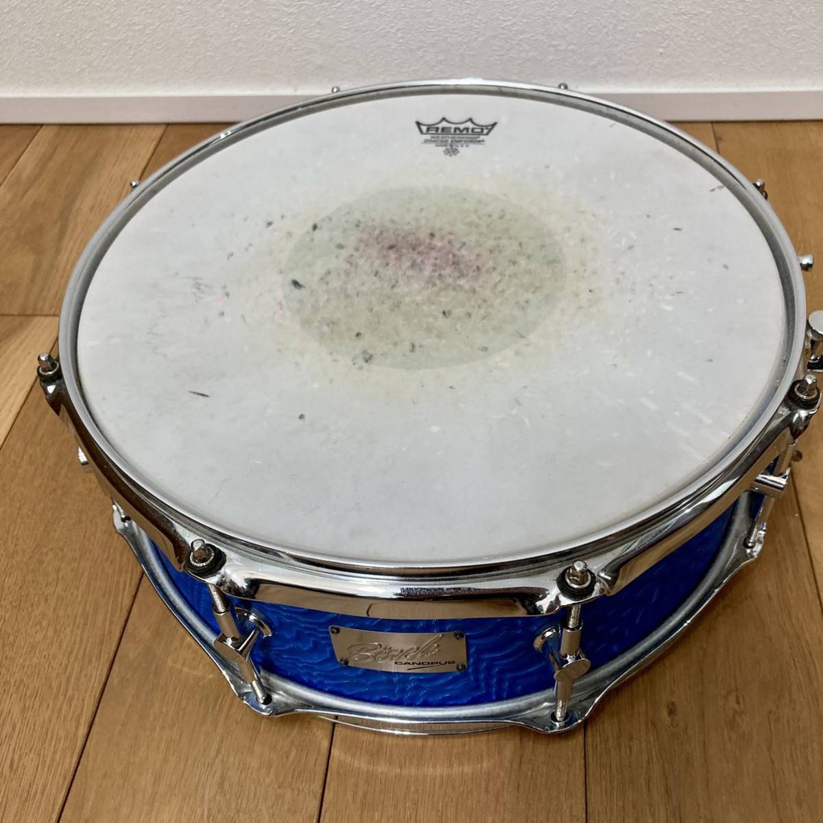 CANOPUS カノウプス Birch BR-1455 ソフトケース付き スネアドラム