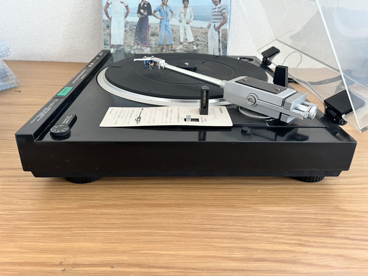 SONY ソニー レコードプレーヤーターンテーブル PS-X600 détails d