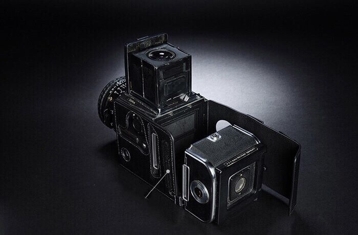 本革 新品 カメラケース ハッセルブラッド Hasselblad 503CX用 ブラック_画像6