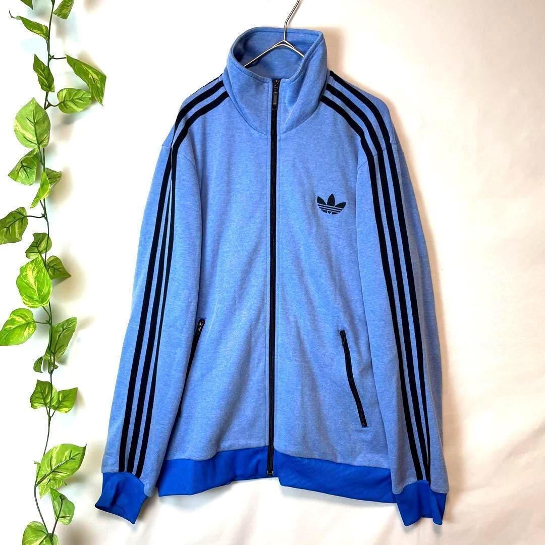 希少 美品 adidas アディダス トラックジャケット ジャージ 長袖