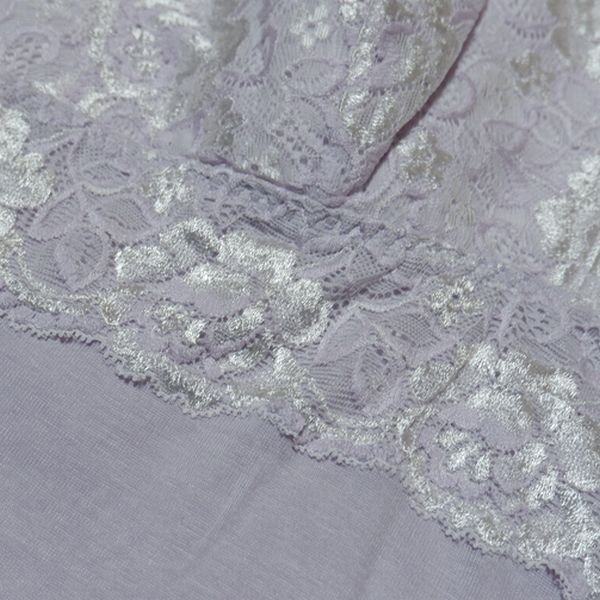  Bra Cami 5L soft cup enough . lace bra camisole purple large size 