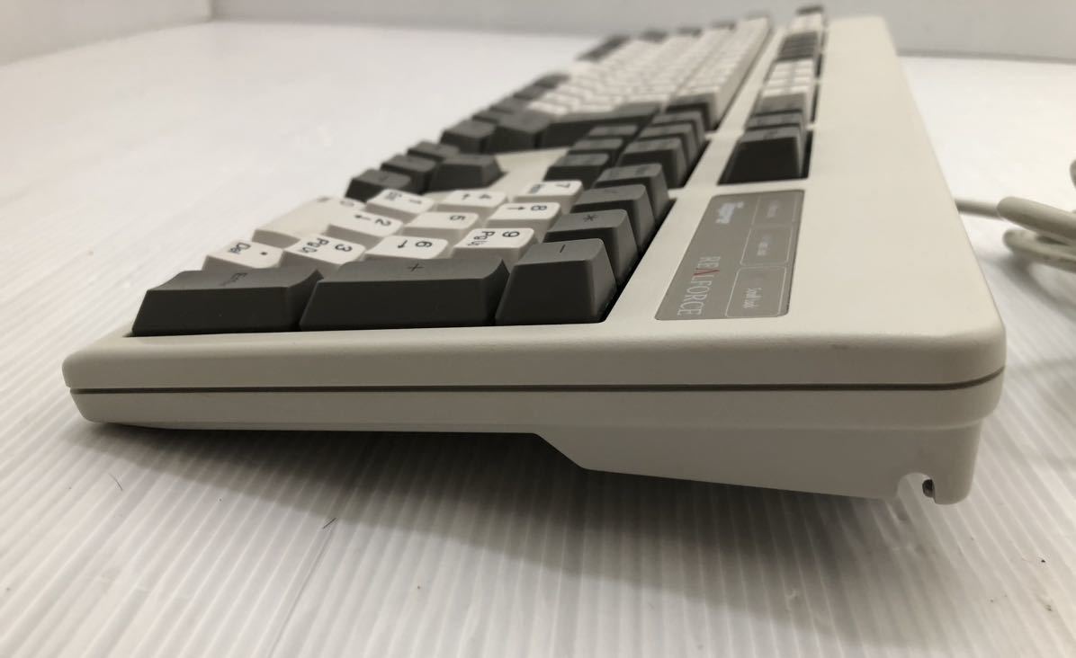 東プレ REALFORCE キーボード SI01TS 日本語108配列 PS/2変荷重版静音モデル 動作良好 トープレ 日本製 Topre リアルフォース_画像6