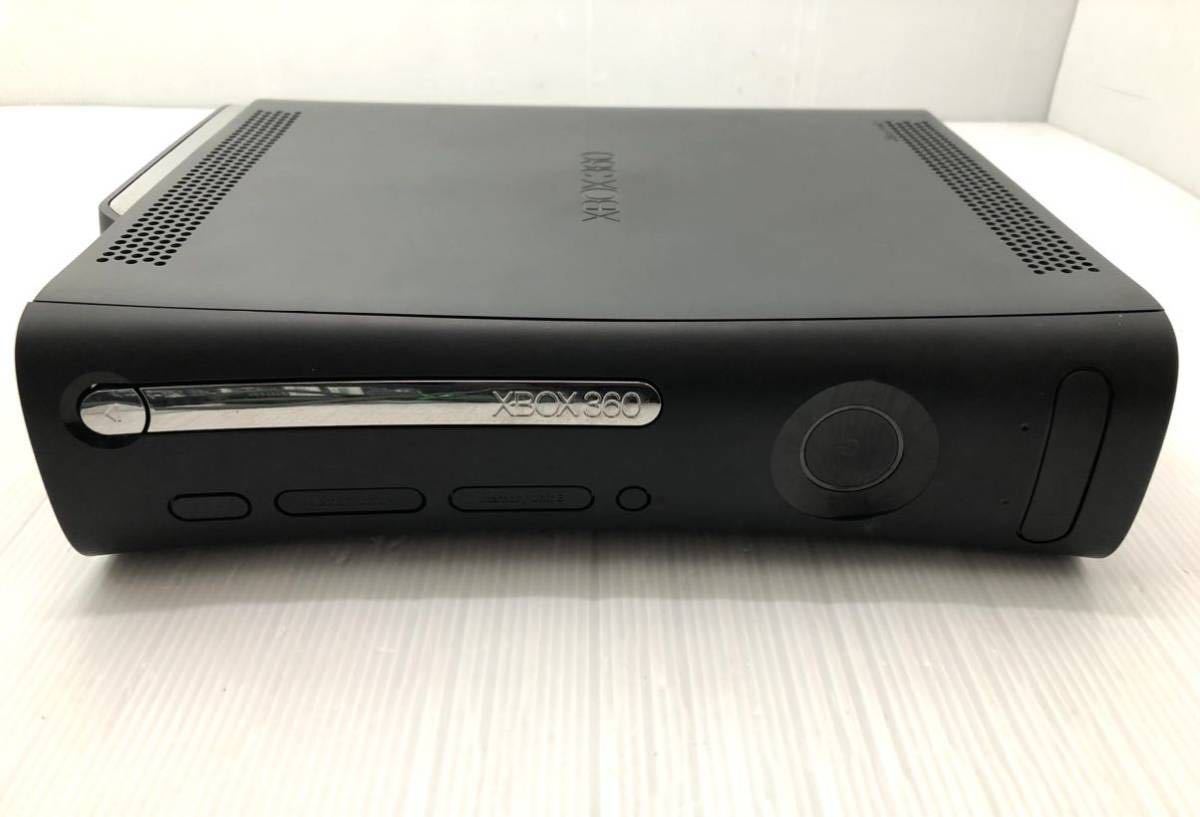 Xbox 360 CONSOLE 本体 ブラック 一式 箱付き【HDD120GB】動作良好