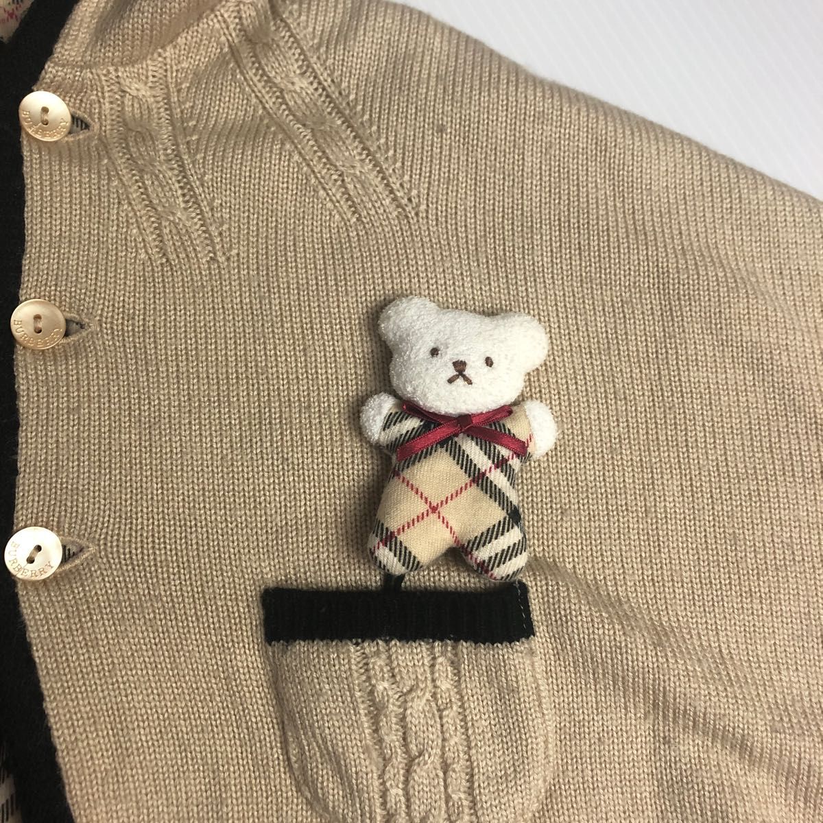 バーバリー ポンチョ リバーシブル ニットポンチョ BURBERRY バーバリー ポンチョ リバーシブル ニットポンチョ BURBERRY