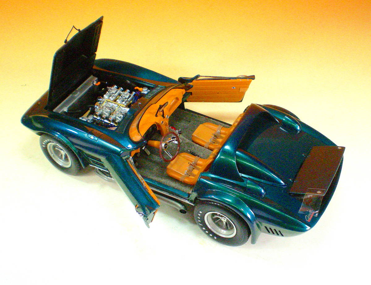 少難あり　EXOTO 1/18 Corvette Grand Sport Roadster 1964 Standox　コルベット グランドスポーツ エグゾト　ゆうパック送料着払い_画像6