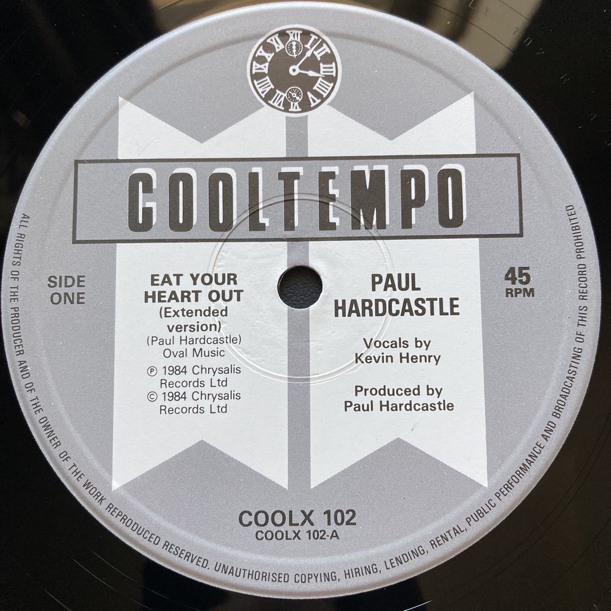 12inch PAUL HARDCASTLE / EAT YOUR HEART OUT_画像7