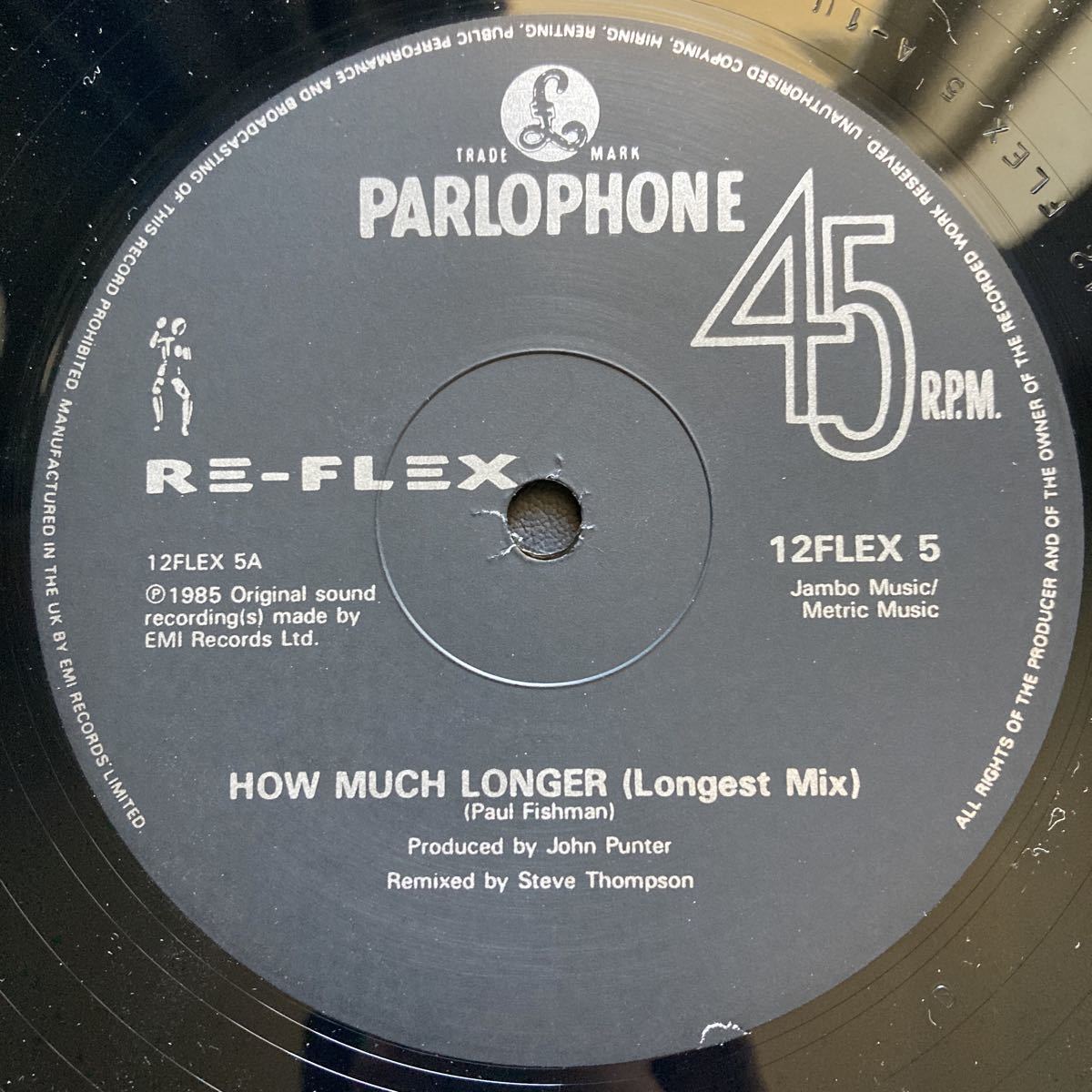 12inch RE FLEX / HOW MUCH LONGER_画像8