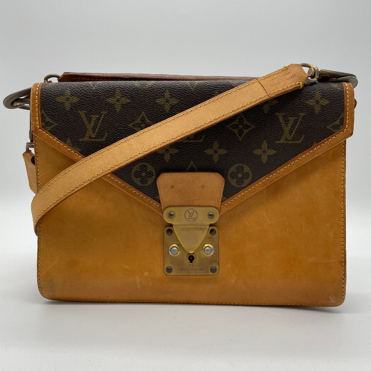 ω希少【LOUISVUITTON ルイヴィトン サックファビス M51310 モノグラム ショルダーバッグ セカンドバッグ ハンドバッグ ヴィンテージ】1048_画像1