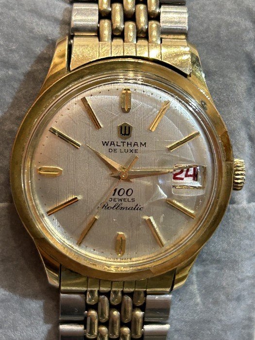 Yahoo!オークション - #希少【WALTHAM DELUXE 100 JEWELS Yahoo!オークション - #希少【WALTHAM DELUXE 100 JEWELS