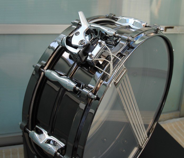 ☆綺麗【 ヤマハ / YAMAHA スネアドラム YSS1455SG Steve Gadd Signature Snare Drum 14×5.5 】専用ハードケース付 N08222_画像7