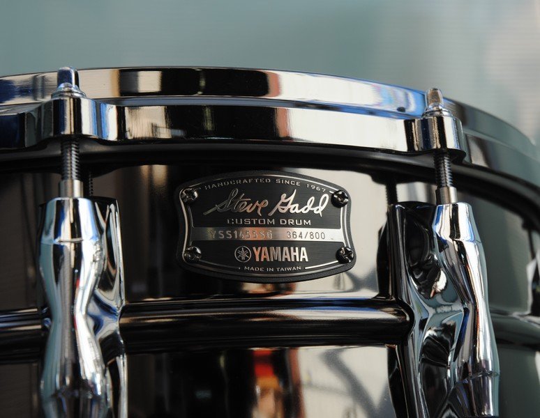 ☆綺麗【 ヤマハ / YAMAHA スネアドラム YSS1455SG Steve Gadd Signature Snare Drum 14×5.5 】専用ハードケース付 N08222_画像2