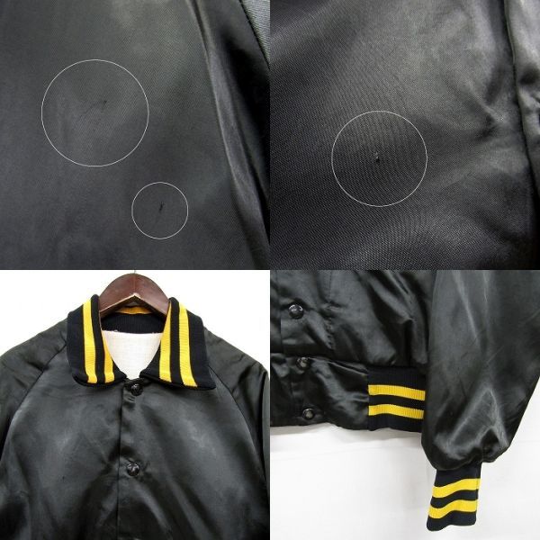  размер? нейлон жакет куртка с логотипом черный принт б/у одежда Vintage 3O0110