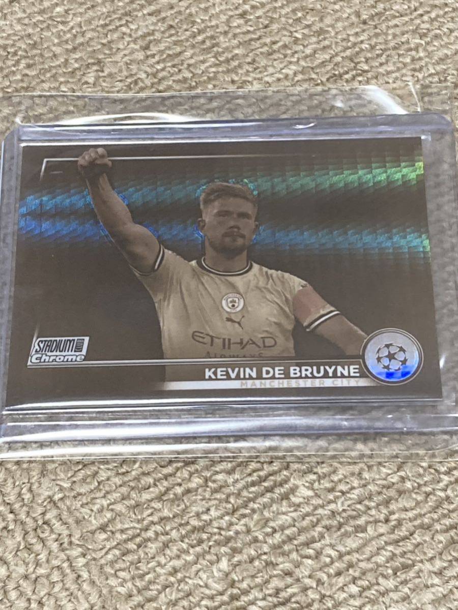 Topps Stadium Club Chrome 2023 Кевин де Брюйн 75 Siri