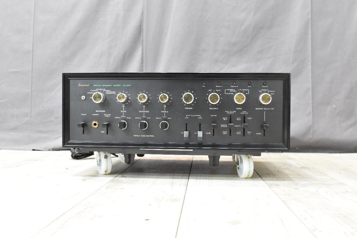 sansui アンプAU-999 ジャンク-