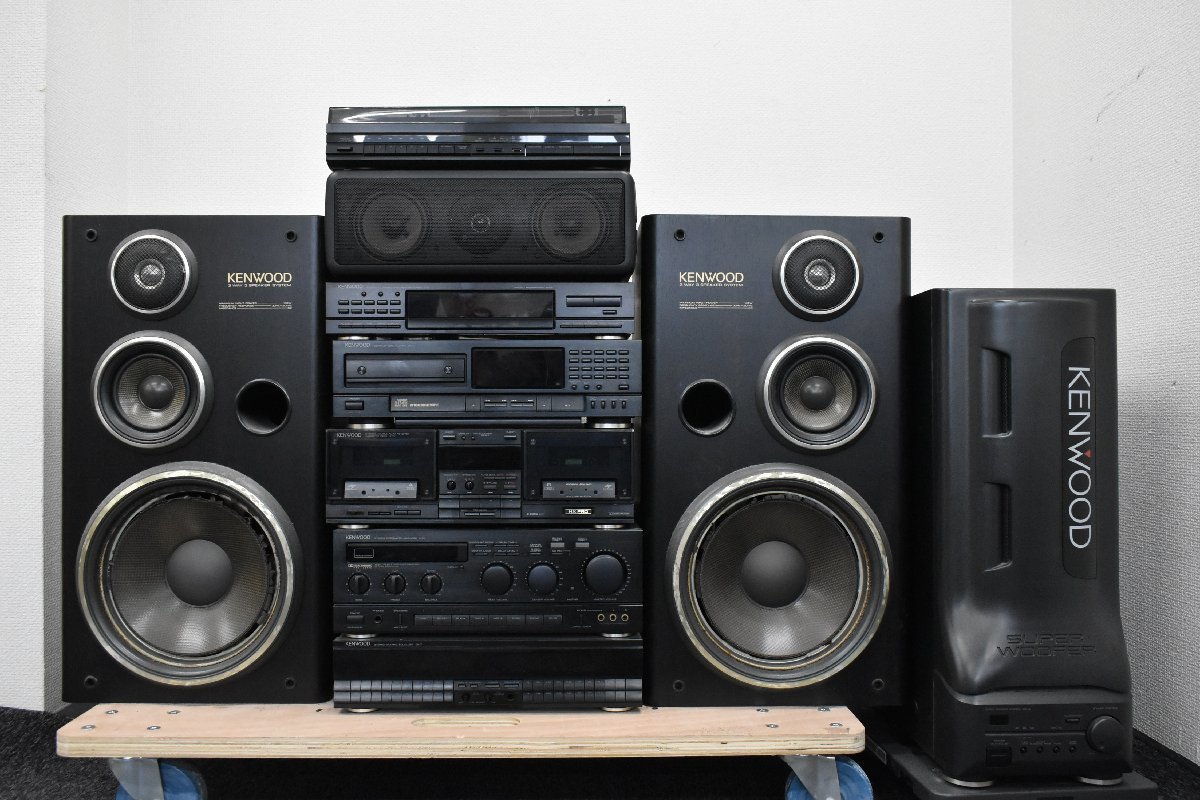 Σ複 8100 現状品 KENWOOD ケンウッド システムコンポ S-7J/P-7E Σ複 8100 現状品 KENWOOD ケンウッド システムコンポ S-7J/P-7E