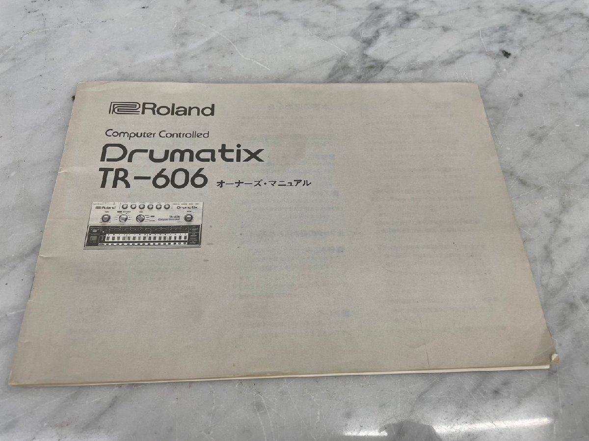 □t2964 現状品☆Roland ローランド TR-606 リズムマシン-日本代購代