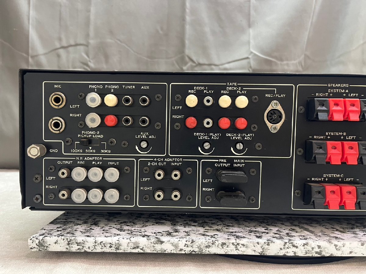 凸0379　ジャンク品　オーディオ機器　プリメインアンプ　SANSUI AU-9500　サンスイ_画像7