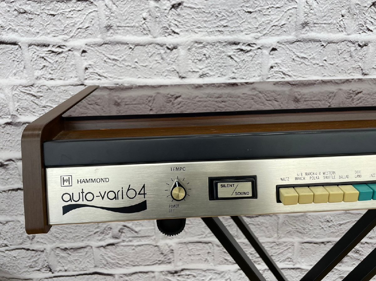 □t151　現状品★HAMMOND　ハモンド　AV-64　AUTO-VARI64　リズムマシン_画像3