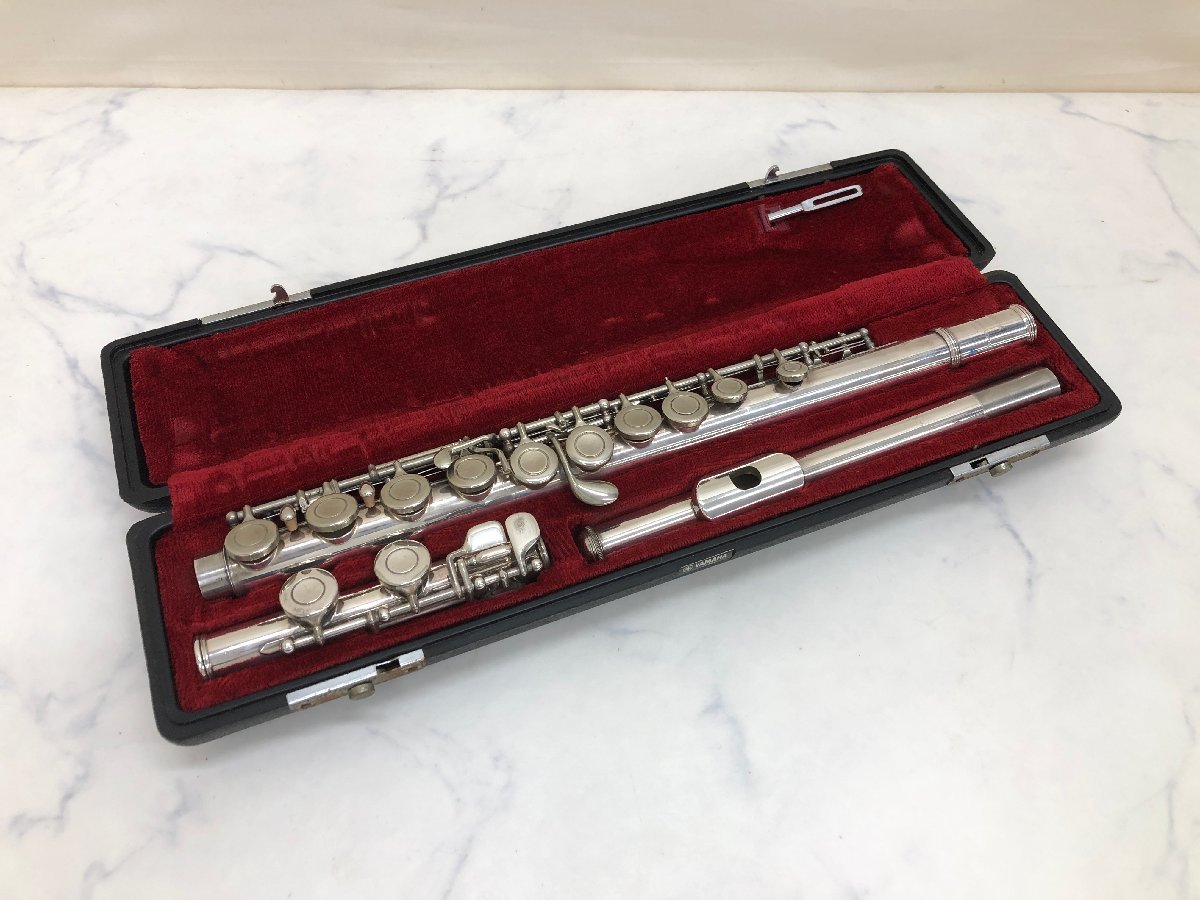 ♪3341 中古品 木管楽器 フルート YAMAHA ヤマハ YFL-211 détails d