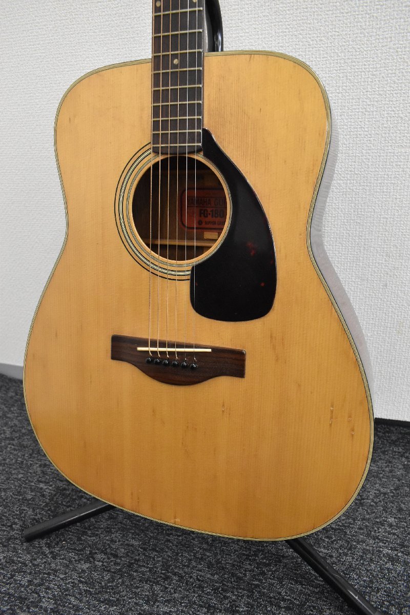 Σ7917 中古 YAMAHA ヤマハ アコースティックギター FG-180 赤ラベル