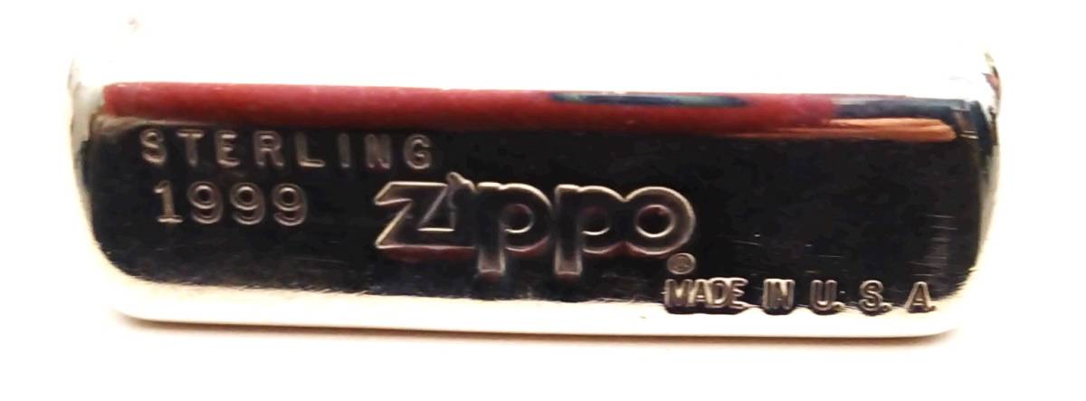 #599 ZIPPO ジッポー スターリングシルバー STERLING 1999 火花確認済み_画像4