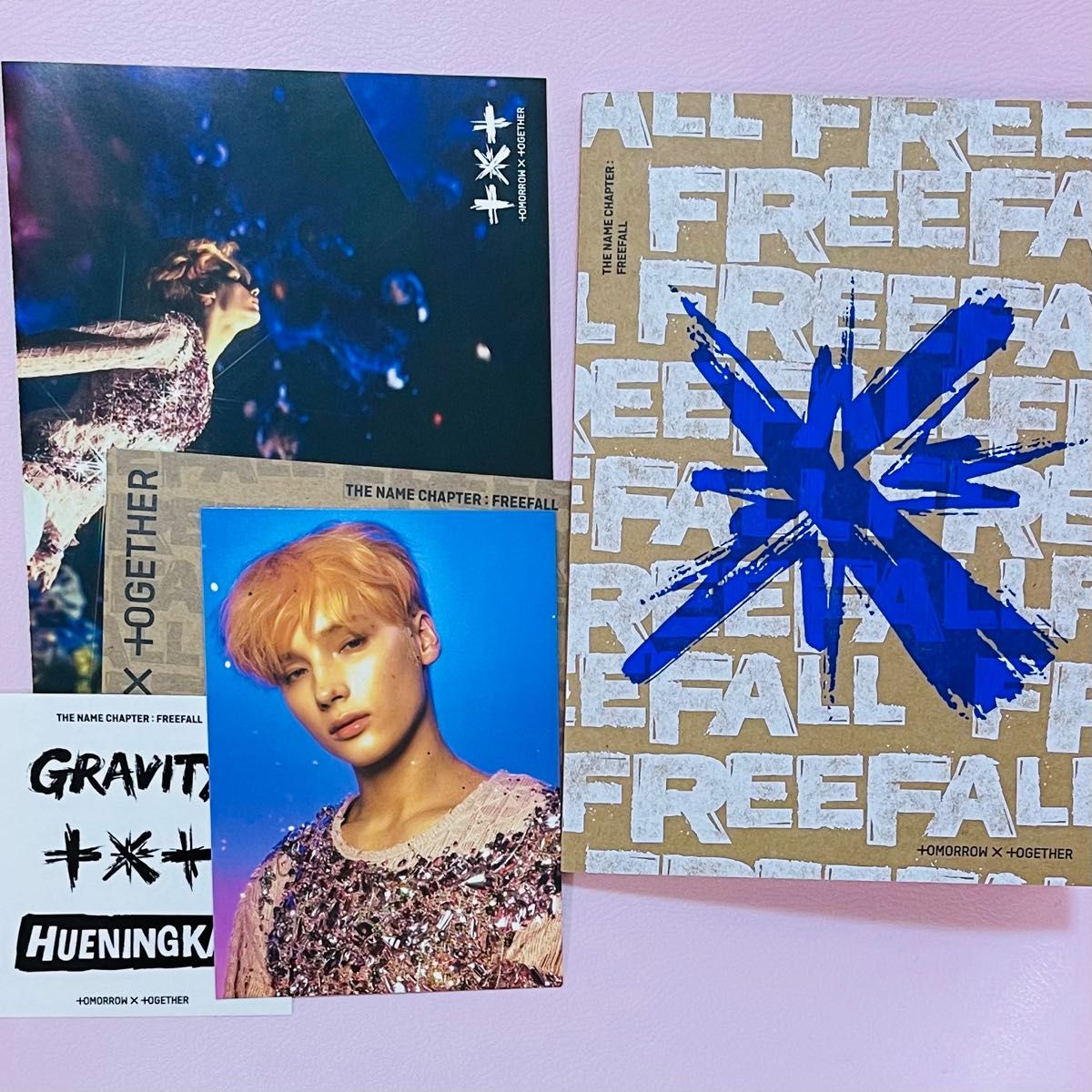 TXT FREEFALL GRAVITYver 5形態コンプ 特典トレカ付き｜Yahoo