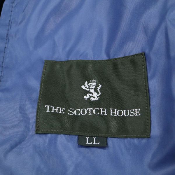 THE SCOTCH HOUSE スコッチハウス 秋冬 中綿★ キルティング コート Sz.LL　メンズ 大きいサイズ　I3T01489_A#N_画像6