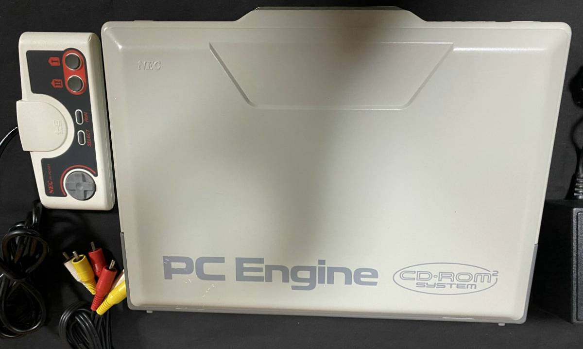 使い勝手の良い 【完動品】 PC-Engine CD-ROM2 整備品 + 本体