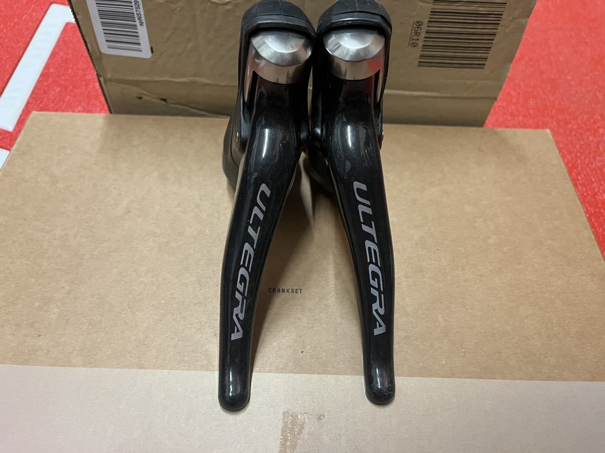 SHIMANO シマノ アルテグラ 6800 STIレバー ST-6800 左右 中古品 SHIMANO シマノ アルテグラ 6800 STIレバー ST-6800 左右 中古品