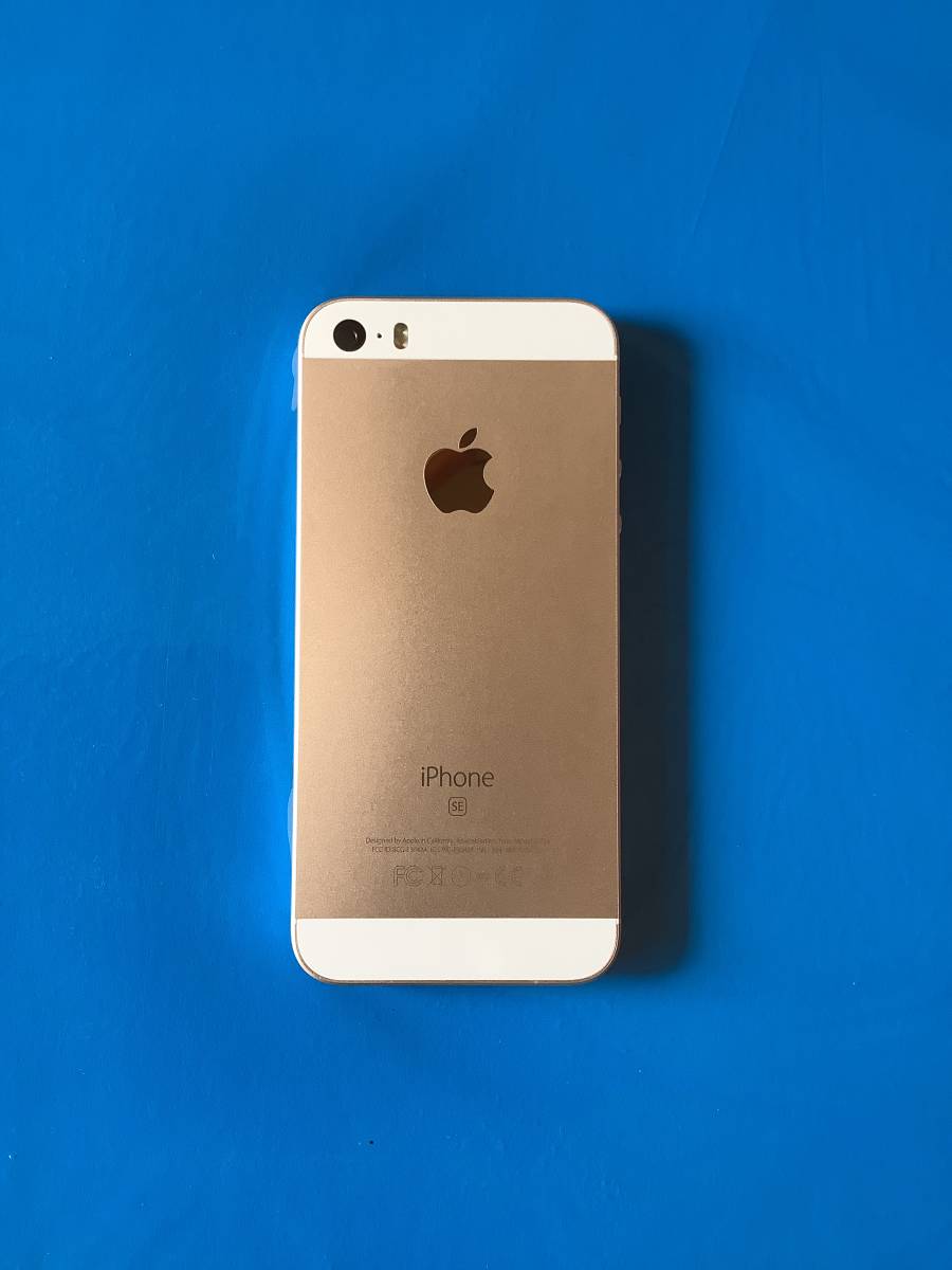 iPhone SE（第一世代）ゴールド16Gb シムフリー_画像3