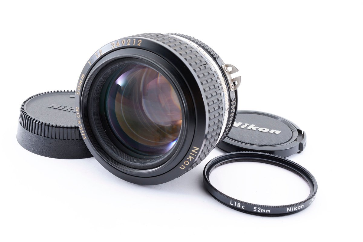 新作入荷!!】 Nikkor Ai-s Nikon 【良品】ニコン 50mm 試写・動作確認