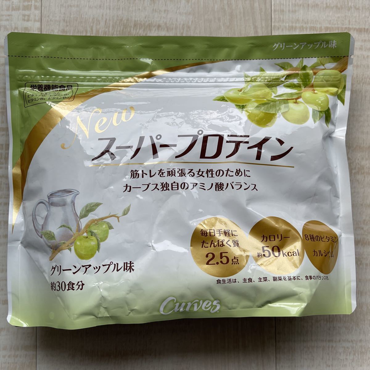 カーブス スーパープロテイン ミルクティ・グリーンアップル味 カーブス スーパープロテイン ミルクティ・グリーンアップル味