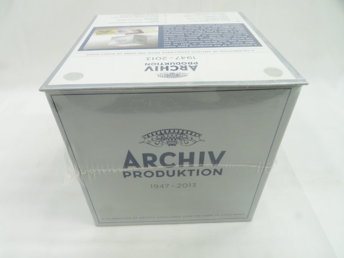 佐E4134●未開封【55枚組 CD-BOX】アルヒーフ ARCHIV PRODUKTION 1947-2013 LIMITED EDITION クラシック音楽_画像1