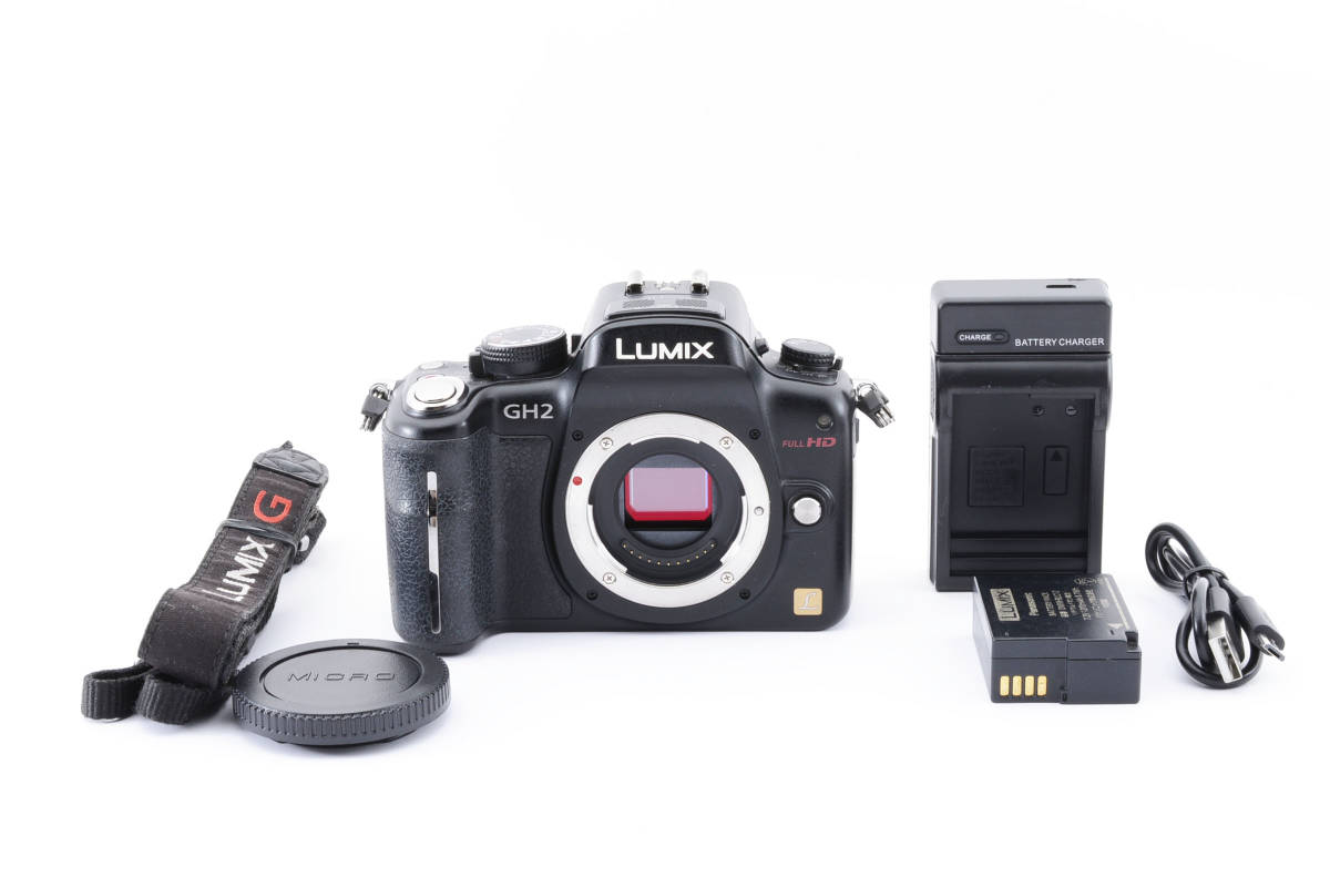海外輸入】 LUMIX パナソニック ☆美品☆ DMC-GH2 #1493 ボディ