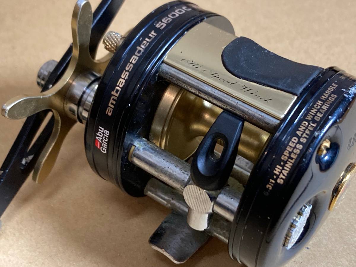 【Abu Garcia アブガルシア】アンバサダー ambassadeur 5600C Hi-Speed Winch Plus★現状品★_画像5