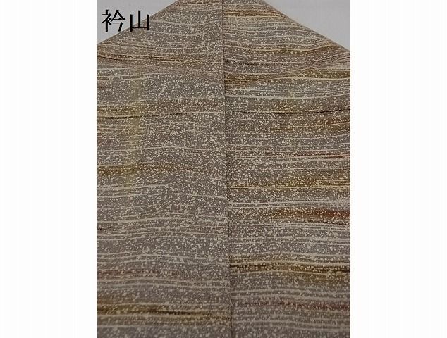 平和屋-こころ店■上質な小紋　幾何学文様　着丈159.5cm　裄丈68.5cm　正絹　逸品　B-wt9484_画像8