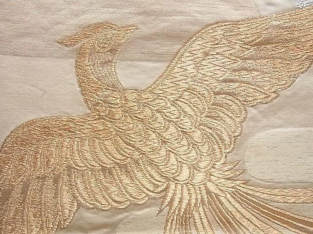平和屋野田店□1円 袋帯 西陣 まとめて100点 鳳凰 鶴 孔雀 人物 蝶
