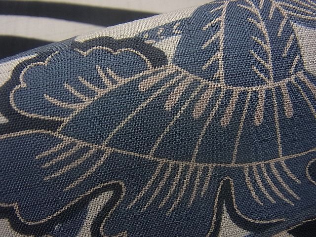  flat peace shop Noda shop # summer thing . pine . fine pattern * yukata combined use seo Alpha . taking ... comb black ground ... kimono 3n-zb0347