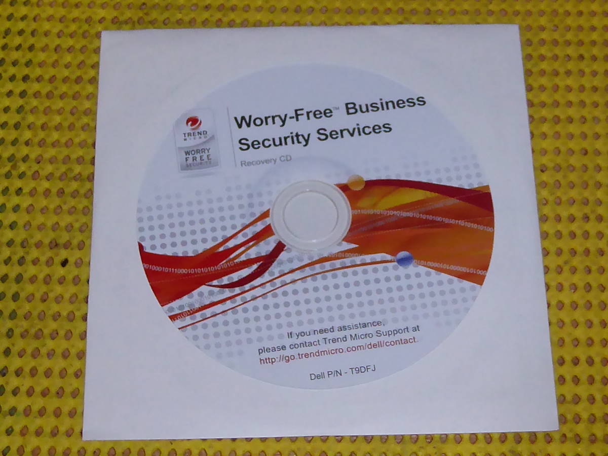 DELL Vostro230 attached TREND MICRO Worry-Free Business Security Services