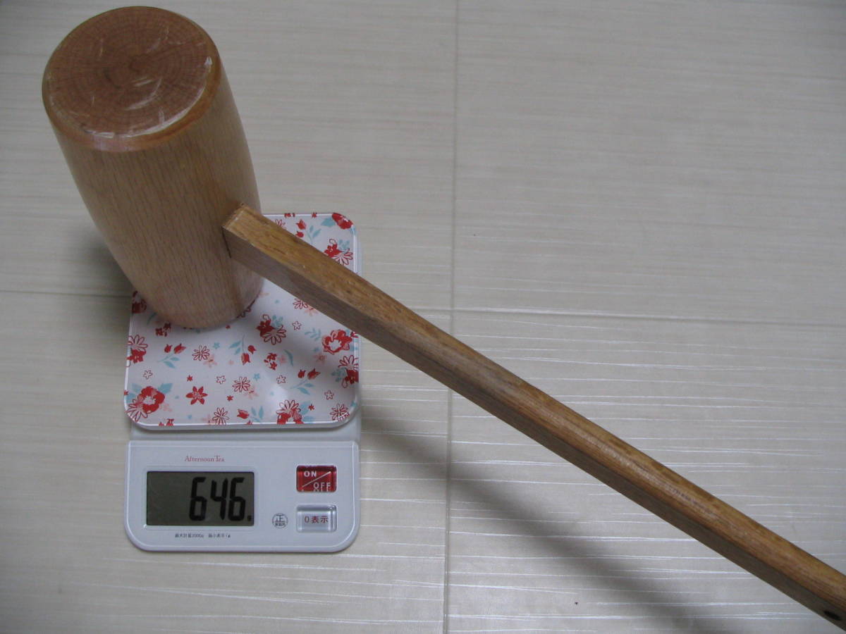  used * wooden hammer 1 pcs 