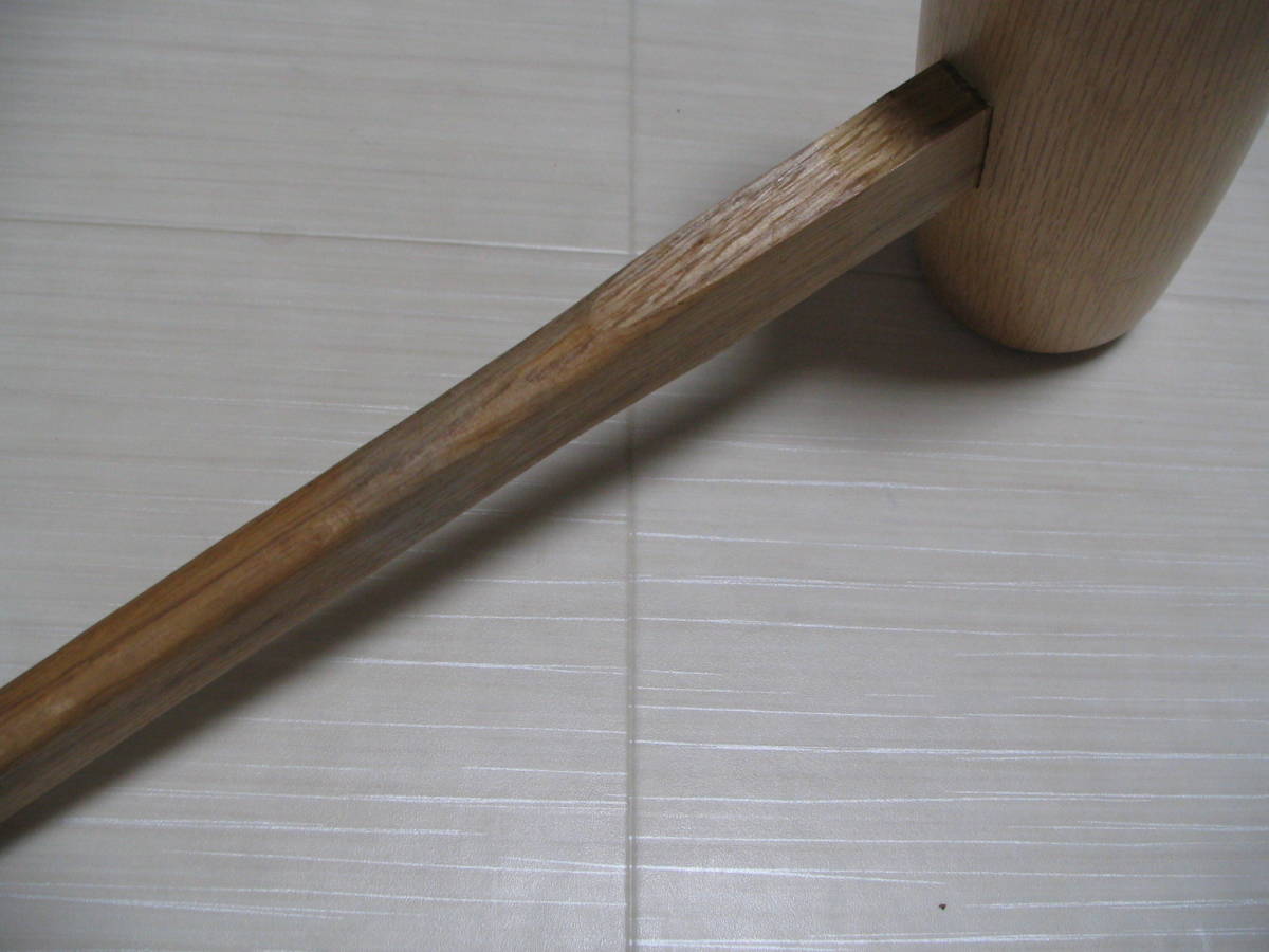  used * wooden hammer 1 pcs 