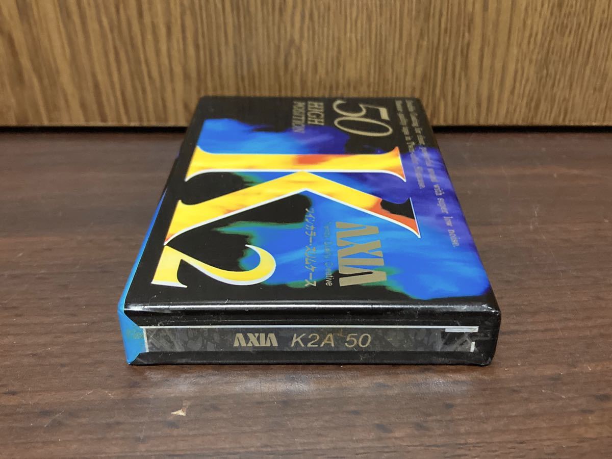 未開封 FUJI FILM AXIA 50 K2 HIGH POSITION アクシア オーディオ カセット テープ ハイポジ 富士 フィルム 日本製 MADE IN JAPAN_画像5