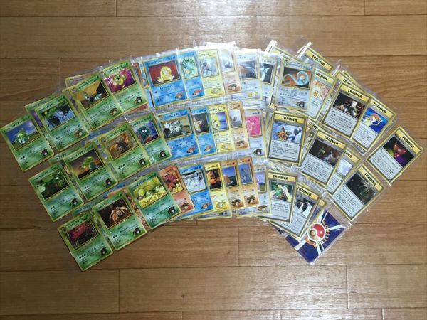 ★ポケモンカード 旧裏面 コンプ ジム拡張 第1〜2弾 合計194枚セット リザードン/charizard ミュウツー イマクニのドードー _のラッキー_画像1