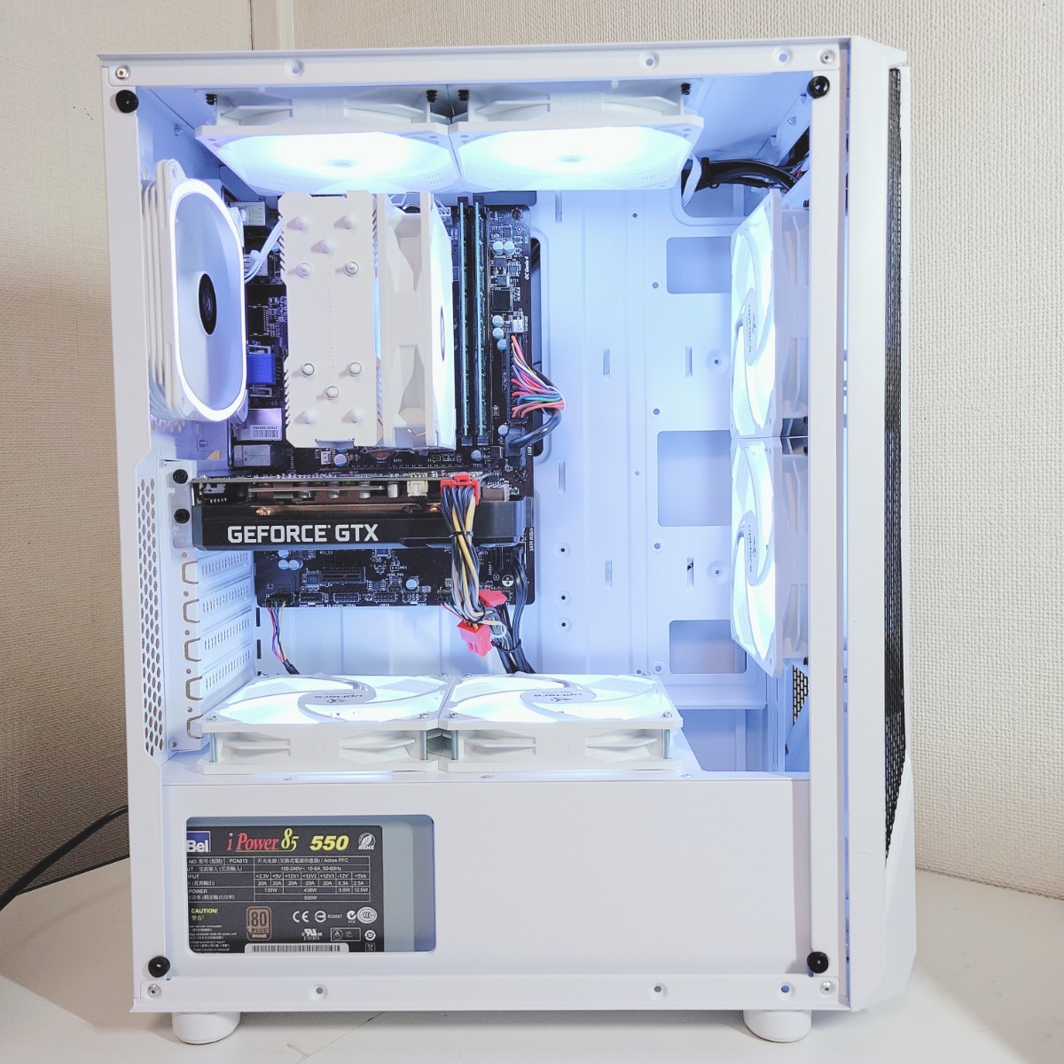 送料無料/即使用可/色変更可/熱対策冷却自作ゲーミングPC/Core i7-4770