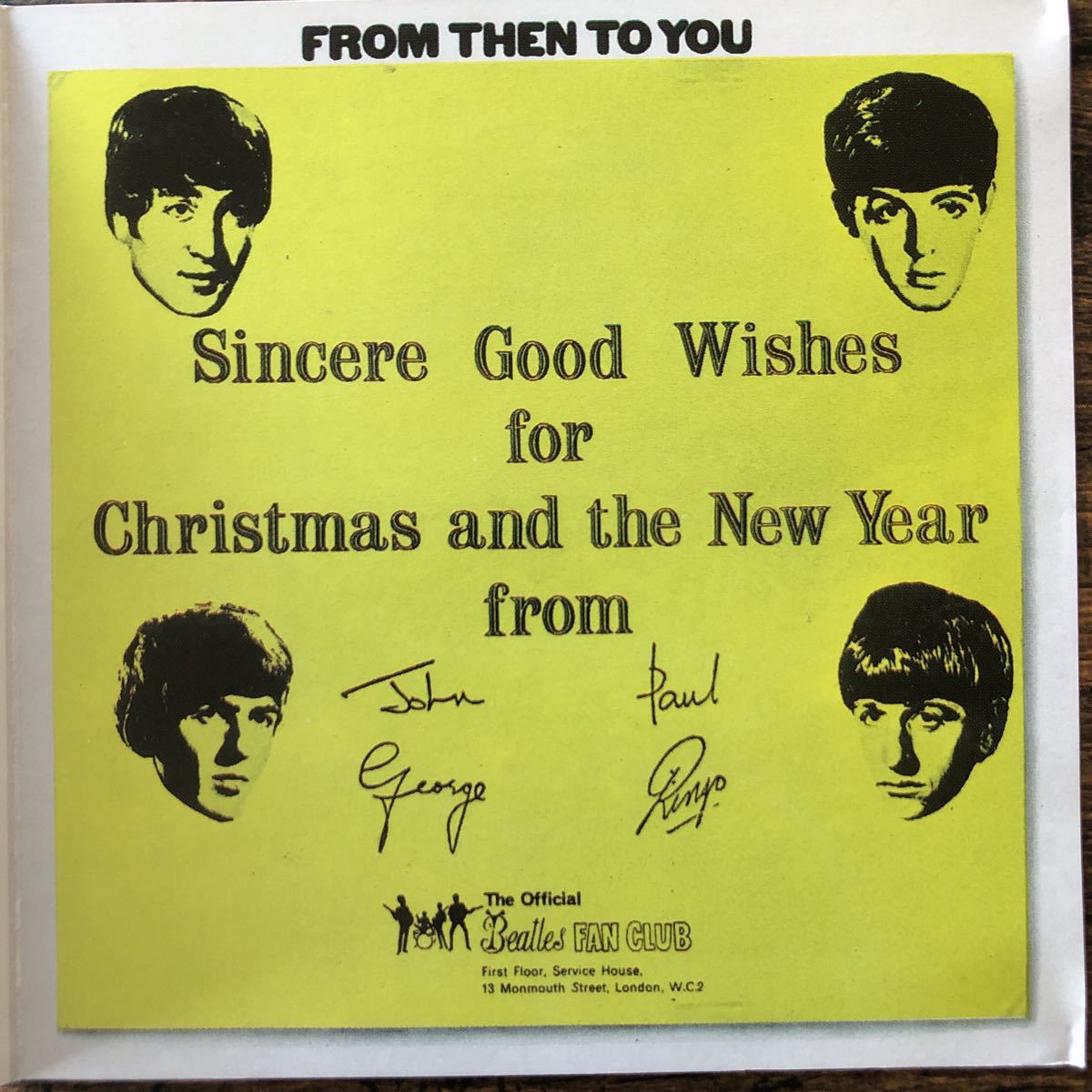 送料無料★ビートルズ/クリスマス・アルバム/The Beatles/Christmas Album/X'mas Album/プレスCD/John Lennon/Paul McCartney