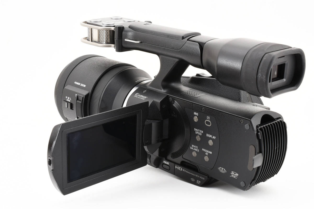 ★☆【良品】 SONY Handycam NEX-VG30H レンズキット E 18-200mm F3.5-6.3 OSS ソニー ビデオカメラ 元箱付き #3734☆★_画像5